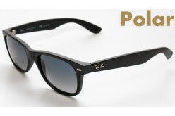 Ray-Ban New Wayfarer Matte Polarised (RB2132 601S78 55mm) saules brilles